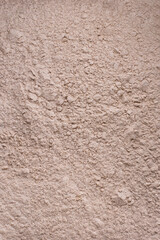 finely milled whole grain red rice flour, gluten free fragrant flour closeup full frame view, background