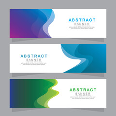 Fototapeta premium Vector abstract design web banner template. Web Design Elements - Header Design. Abstract geometric web banner template on grey background.Modern banner.