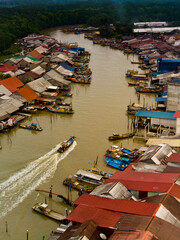 boats on the river