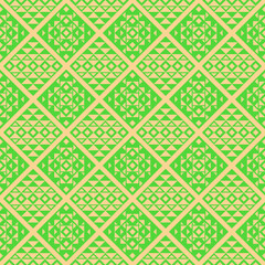 Unique Geometric Vector Seamless Pattern in ethnic style. Aztec textile print. Perfect for backgrounds, wrapping paper and fabric design.