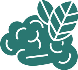 Natural idea icon. Ecology concept icon style