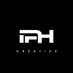 IPH Letter Initial Logo Design Template Vector Illustration