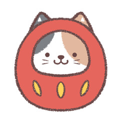 ミケネコダルマ