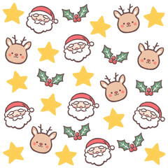 クリスマスの壁紙-白色