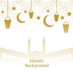 Islamic background for ramadhan poster