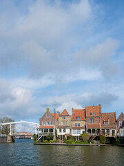 Fototapeta na wymiar Historic Port of Enkhuizen, , Noord-Holland Province, The Netherlands