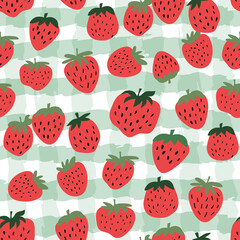 Strawberry pattern 5