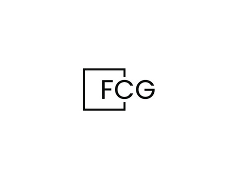 FCG Letter Initial Logo Design Vector Illustration