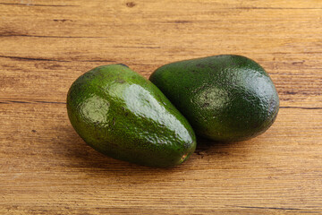 Fresh ripe avocado for cooking