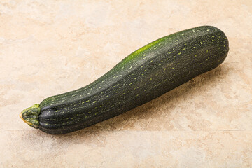 Tasty young organic natural zucchini