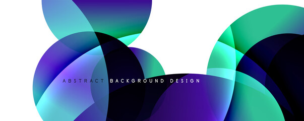 Obraz premium Trendy simple fluid color gradient abstract background. Mixing of colors and lines. Vector Illustration For Wallpaper, Banner, Background, Landing Page