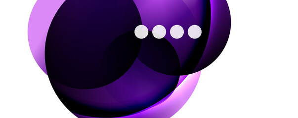 Fluid gradients, swirls and circles. Bright color lines. Vector Illustration For Wallpaper, Banner, Background, Landing Page