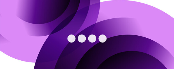 Fluid gradients, swirls and circles. Bright color lines. Vector Illustration For Wallpaper, Banner, Background, Landing Page