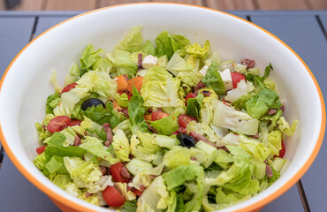 Salade composée estivale