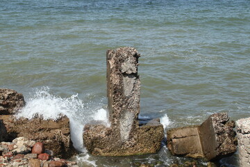 stone on a beach