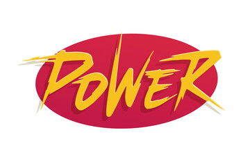 Power vector lettering