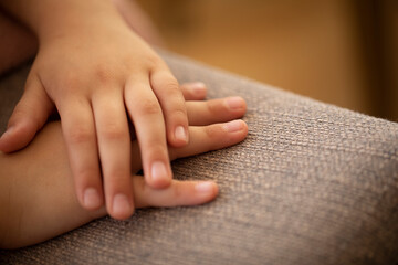 Child hand. Hands. Kid. 