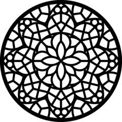 Rose Window, Fig. 25, round 1, triangular 2