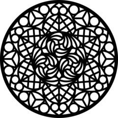 Rose Window, Fig. 25, round 2, triangular 1