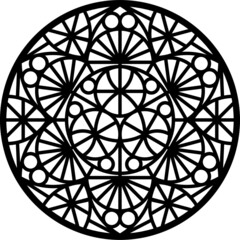 Rose Window, Fig. 25, round 2, triangular 2