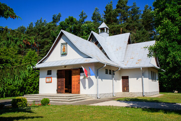 Roztocze  - Sochy-Kościół pw. Miłosierdzia Bożego