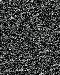 Abstract black and white background. Monochrome texture in grunge style. Old vintage pattern from cracking, fading print and design