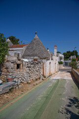 Alberobello, Trulli Haüser, Apulien, Italien, Süditalien