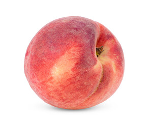 Fototapeta premium Peach isolated on white