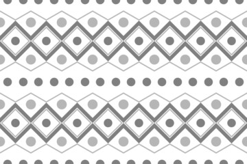 Geometric ethnic pattern design abstract background, vector and illustration.