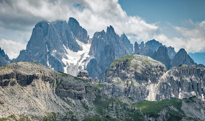 Fototapeta na wymiar Dolomiten ind Südtirol