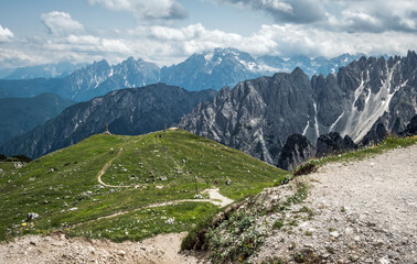Fototapeta na wymiar Dolomiten ind Südtirol