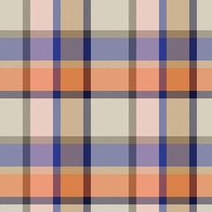Colourful Plaid textured Seamless Pattern
