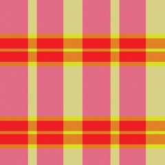 Colourful Plaid textured Seamless Pattern