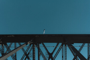 Sydney Harbour Bridge close up view, Sydney