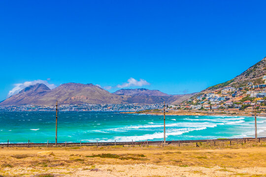 False Bay coast landscape Simons Town Cape Town South Africa.