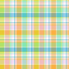 Rainbow Pastel Plaid textured Seamless Pattern