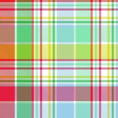 Rainbow Pastel Plaid textured Seamless Pattern