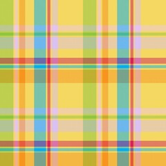 Rainbow Pastel Plaid textured Seamless Pattern