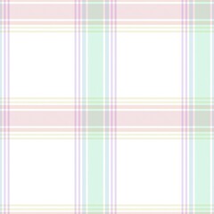 Rainbow Pastel Plaid textured Seamless Pattern