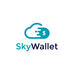 Sky Wallet Logo Vector