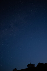 Fototapeta premium 白馬の夜