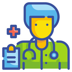 doctor line icon