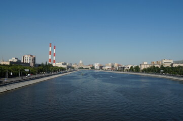 Fototapeta na wymiar moscow: view of the city
