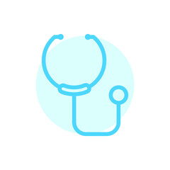 Illustration Vector Graphic of Stethoscope icon