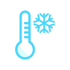 Illustration Vector Graphic of Thermometer icon