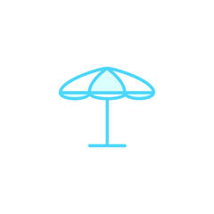 Illustration Vector Graphic of umbrella icon