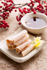 Korean traditional snacks 