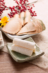 Korean traditional snacks 