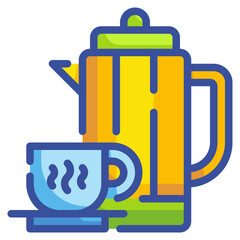 coffee line icon