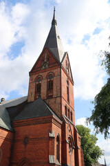 Obraz premium Pfarrkirche Marienkirche Flensburg